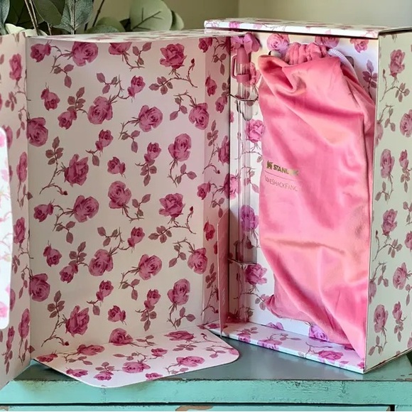 Authentic Stanley 40oz Ribbon Rosa - Picture 2 of 7